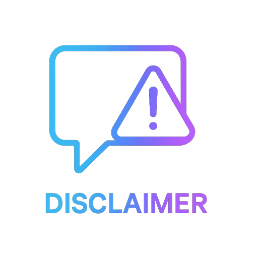 disclaimer icon for faq page